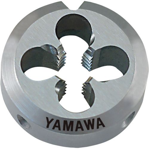 【期間限定!対象商品P2～20倍】 ヤマワ ポイントソリッドダイス ＤＰＯ Ｓ５ Ｍ６Ｘ１ ２０径 1個 (DPOS5M6X120)