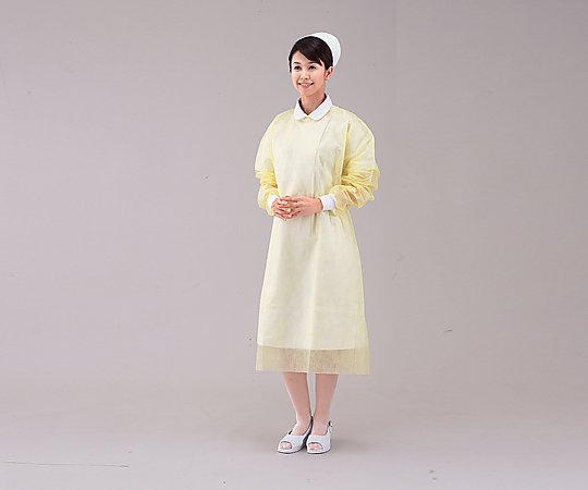 【継続期間制限事項!客体商いものP2～20倍】 ﾌﾟﾛｼｪｱ ｱｲｿﾚｰｼｮﾝｶﾞｳﾝ(袖付)ｽﾀﾝﾀﾞｰﾄﾞ ｲｴﾛｰ 1箱(1枚×50袋入) その他-衛生日用品・衛生医療品-医薬品・コンタクト・介護