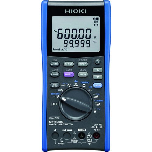 ＨＩＯＫＩ デジタルマルチメータ ＤＴ４２８２ 1台 (DT4282) 計測工具