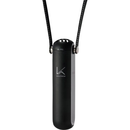 【期間限定!対象商品P2～20倍】 Ｋａｌｔｅｃｈ　【売切廃番】　パーソナル空間除菌・脱臭機ターンドケイ　首掛けタイプ　黒　1台 (KLP01K)