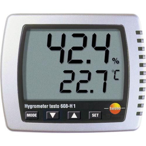 【期間限定!対象商品P2～20倍】 ＴＥＳＴＯ　卓上温湿度計　ｔｅｓｔｏ　６０８－Ｈ１　1個 (TESTO608H1)