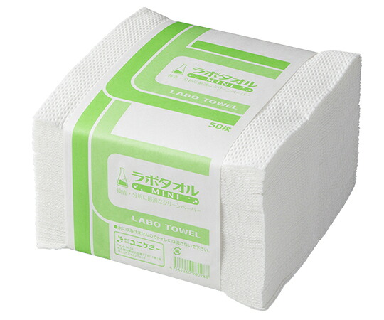 【期間限定!対象商品P2～20倍】 ﾗﾎﾞﾀｵﾙ ﾐﾆ 1CS(50枚/束×24束) 1ｹｰｽ(50枚×24組入)