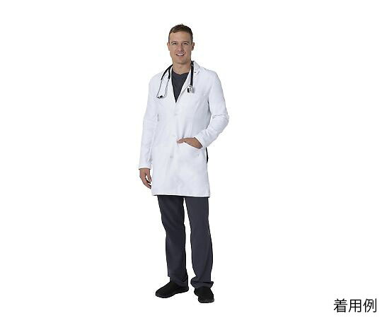 【期間限定!対象商品P2～20倍】 THE WHITE COAT ﾒﾝｽﾞ白衣(ﾌﾟﾛﾌｪｯｼｮﾅﾙｼﾘｰｽﾞ) S相当 5103-36 1枚