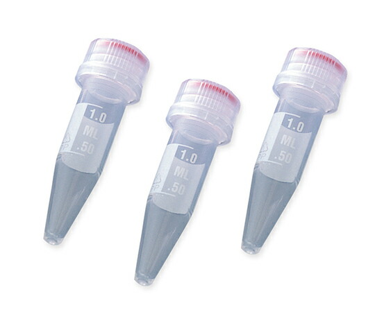 【期間限定!対象商品P2～20倍】 ｽｸﾘｭｰｷｬｯﾌﾟﾁｭｰﾌﾞ 丸底 目盛付き 1.5mL T335-5SPRTP 1箱(50個&times;10袋入)｜福祉用具のバリューケア