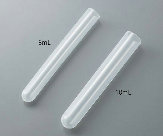 【期間限定!対象商品P2～20倍】 ﾌﾟﾗｽﾁｯｸ試験管(PP製) 10mL 500本入 P10310 1袋(500本入)