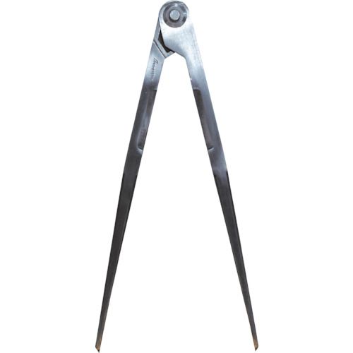 【SS押さえる 38万商いもの以上10%OFF】 シンワ 鋼製羅針儀 超硬手当て付Ｅ－２ ３０ｃｍ 1本 (77545)