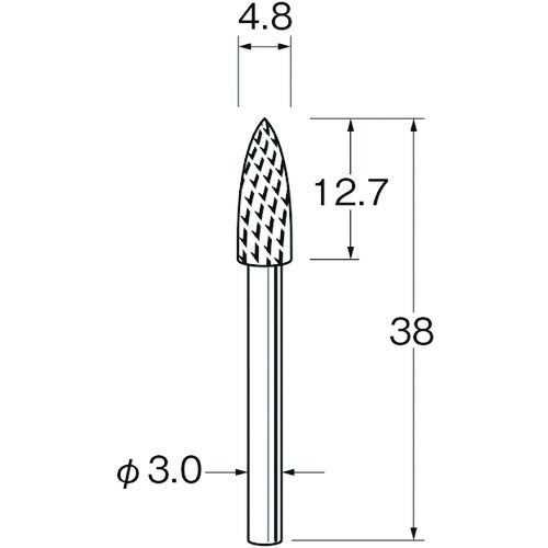 【期間限定!対象商品P2～20倍】 リューター 超硬カッターＫ３８１５ 1袋 (K3815)