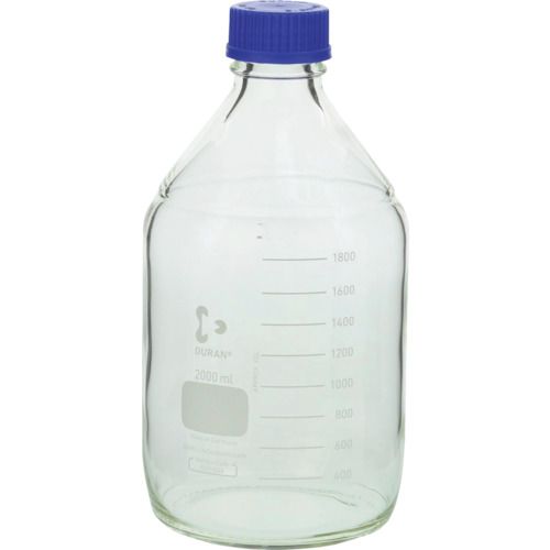 【SS押さえる 38万商いもの以上10%OFF】 ＳＩＢＡＴＡ 耐熱ねじ口びん 青旗がしら付 ２０００ｍＬ 1個 (01720020006)
