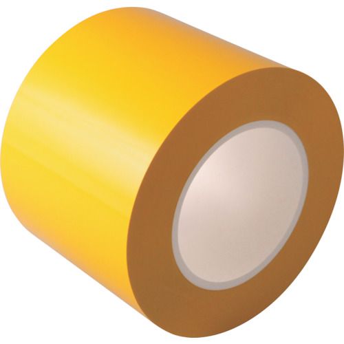 【期間限定!対象商品P2～20倍】 日東エルマテ　ラインテープＥ&minus;ＣＲ（ＢＣ）　０．１６ｍｍ&times;１００ｍｍ&times;５０ｍ　黄　1巻 (ECR100Y)｜福祉用具のバリューケア