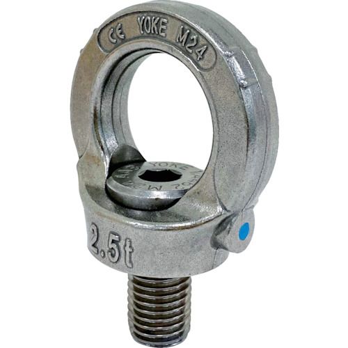 【期間限定!対象商品P2～20倍】 ＹＯＫＥ　ステンレスアイポイント　Ｍ１６　１．９２ｔ　1個 (8S291010)｜福祉用具のバリューケア
