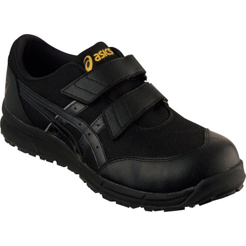 【期間限定!対象商品P2~20倍】 ASICS ウィンジョブCP20E ブラック×ブラック 23.0cm 1足 (FCP20E.00223.0)|福祉用具のバリューケア
