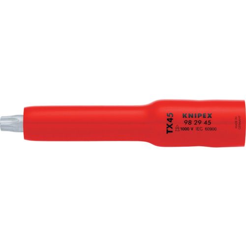 【期間限定!対象商品P2～20倍】 ＫＮＩＰＥＸ　１０００Ｖ絶縁ソケットＴ×４５　1個 (982945)