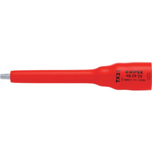 【期間限定!対象商品P2～20倍】 ＫＮＩＰＥＸ　１０００Ｖ絶縁ソケットＴ×２５　1個 (982925)
