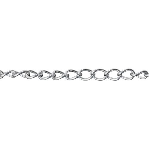 【期間限定!対象商品P2～20倍】 ＴＲＵＳＣＯ　ステンレス３０４マンテルチェーン　２．０ＭＭ×１０Ｍ　1本 (TSM2010M)