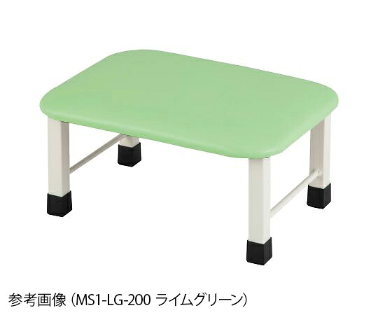 【継続期間押さえる!客体商いものP2～20倍】 ﾐﾆ踏み台 1段 400×300×200粍 ﾗｲﾑｸﾞﾘｰﾝ MS1-LG-200 1台