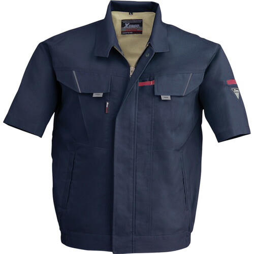 【期間限定!対象商品P2～20倍】 ＸＥＢＥＣ　半袖ブルゾン７５６１－１０－３Ｌ　1着 (7561103L)