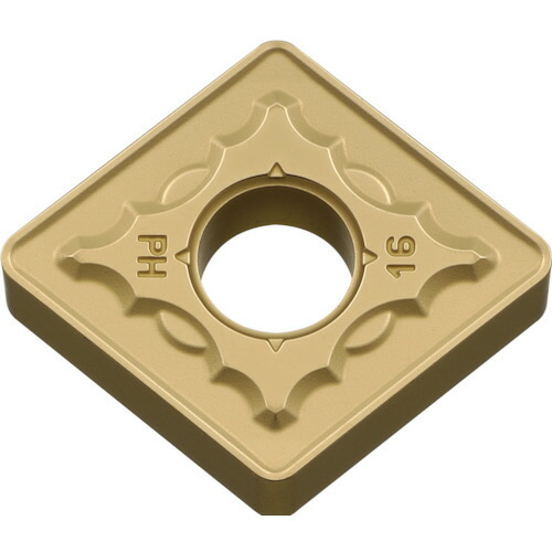 【期間限定!対象商品P2～20倍】 京セラ 旋削加工用チップ ＣＶＤコーティング ＣＡ５１５ 10個 (CNMG120408PH)