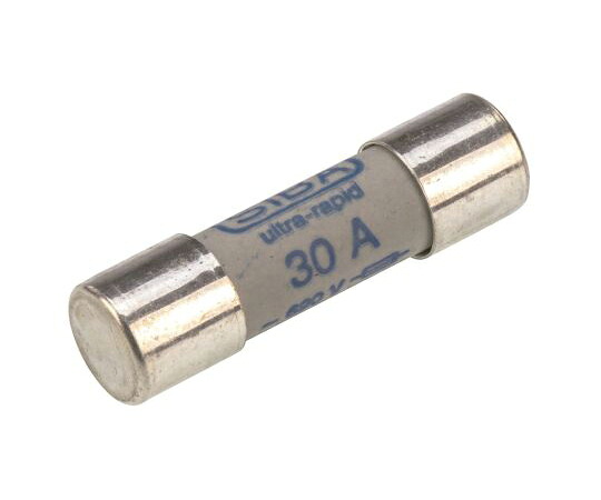 【SS制限事項 38万商いもの以上10%OFF】 (ｼﾊﾞ) ｾﾗﾐｯｸ管ﾋｭｰｽﾞ 30A 10x38粍 700V ac 50-179-06/30A 1袋(5個入)