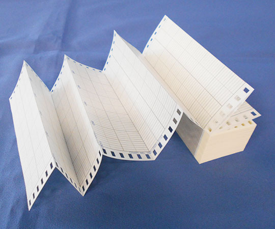 【期間限定!対象商品P2~20倍】 記録紙(社名無し) 10冊入 100-050-0100 1箱(10冊入)|福祉用具のバリューケア