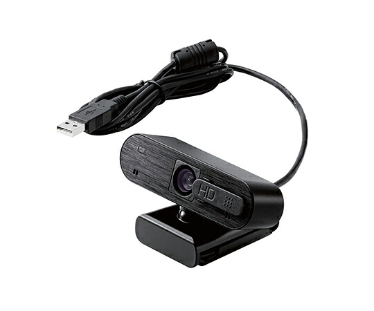 【期間限定!対象商品P2～20倍】 Webｶﾒﾗ 200万画素 ｵｰﾄﾌｫｰｶｽ Full HD 内蔵ﾏｲｸ付 ﾌﾞﾗｯｸ UCAM-C820ABBK 1個