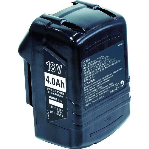 【期間限定!対象商品P2～20倍】 日東　【都度見積品】ＣＬＡ－２２００Ａ用電池パック　１８Ｖ　４．０Ａｈ　５０６７１（ＴＢ０９８６７）　1個 (NO.50671)