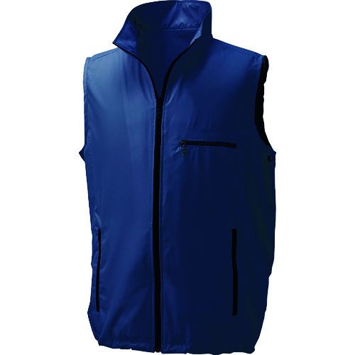 【期間限定!対象商品P2~20倍】 空調服 空調ベスト ウエアのみ ネイビー LL 1着 (KU91830C03S4)