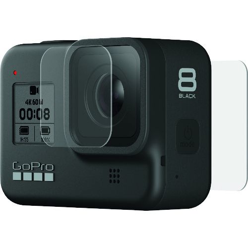 【期間限定!対象商品P2~20倍】 GoPro ウェアラブルカメラ用オプション プロテクトスクリーンforHERO8Black 1個 (AJPTC001)