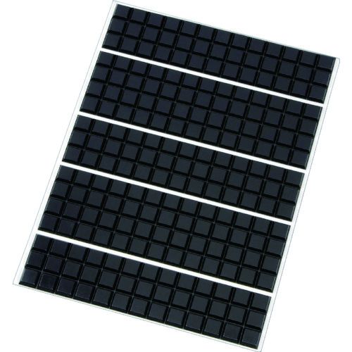 【期間限定!対象商品P2~20倍】 3M 防振材 バンポン SJ5008 黒 221個入り R 1シート (SJ5008BLAR)