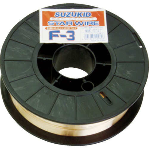 【SS押さえる 38万商いもの以上10%OFF】 ＳＵＺＵＫＩＤ 溶接用導線 はやりっ子導線Ｆ－３ 軽銀用ソリッドワイヤ １．０φ×２ｋｇ 1巻 (PF92)