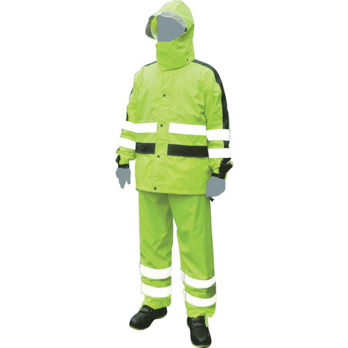 【期間限定!対象商品P2～20倍】 Ｋ&minus;ＷＯＲＫ　Ｗ&minus;４０　雨ほたる　ＬＬ　1着 (W40LL)｜福祉用具のバリューケア
