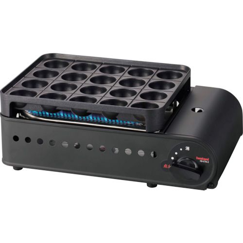 【継続期間押さえる!客体商いものP2～20倍】 Ｉｗａｔａｎｉ テープ屁っ放りたこ焼器 炎たこ２ 1台 (CBETK2)
