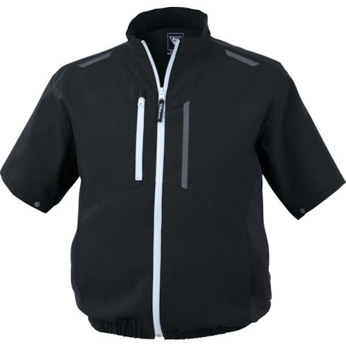 【期間限定!対象商品P2～20倍】 ＸＥＢＥＣ　空調服制電半袖ブルゾンＸＥ９８０２７－９０－Ｍ　1着 (XE9802790M)