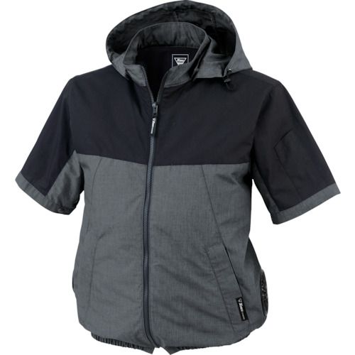 【期間限定!対象商品P2～20倍】 ＸＥＢＥＣ　空調服半袖ブルゾンＸＥ９８０２６－９９０－ＳＳ　1着 (XE98026990SS)