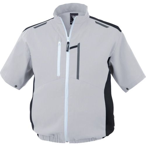 【期間限定!対象商品P2~20倍】 XEBEC 空調服制電半袖ブルゾンXE98027-22-SS 1着 (XE9802722SS)