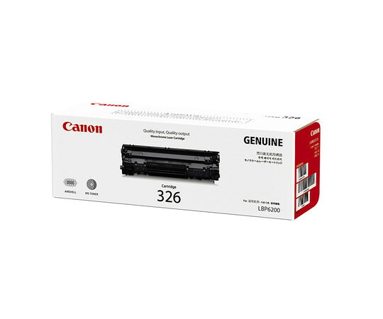 【期間限定!対象商品P2~20倍】 CANON トナーカートリッジ326 3483B003 CRG-326 1本|福祉用具のバリューケア