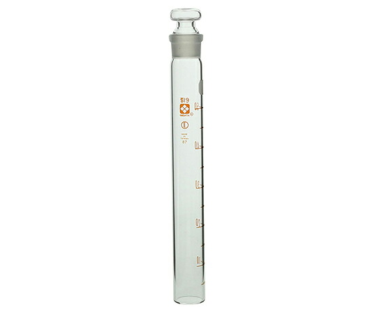 【期間限定!対象商品P2～20倍】 共通摺合共栓比色管 平栓付 50mL 008480-51A 10個入
