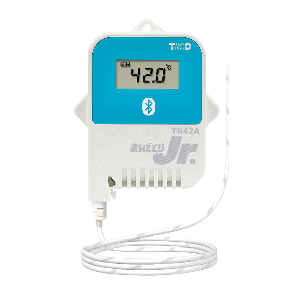 【期間限定!対象商品P2～20倍】 おんどとりJr.（Bluetooth対応 センサー外付け 温度1ch） TR42A 1個