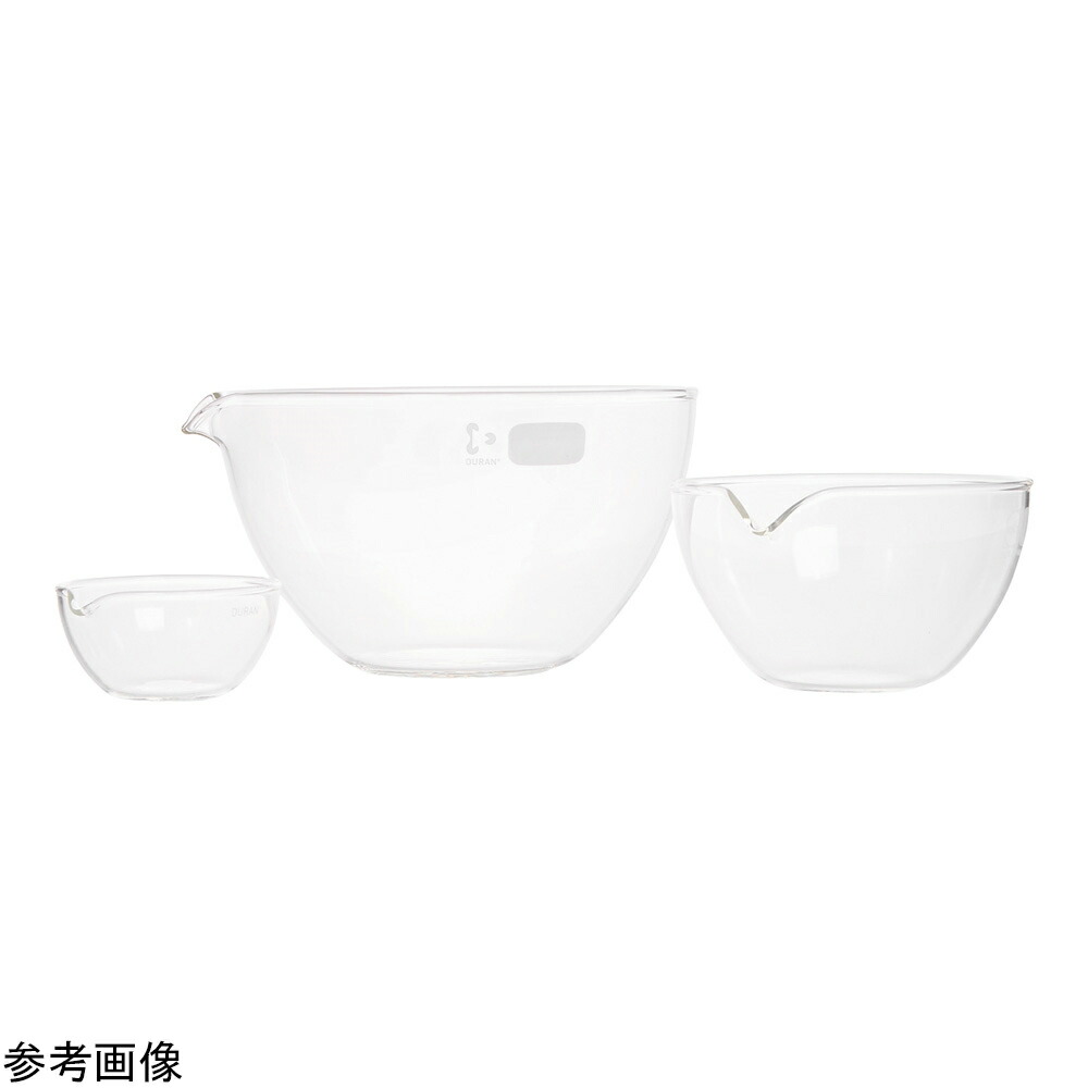 【期間限定!対象商品P2～20倍】 蒸発皿（平底・Duran）φ115×65mm 320mL　213014901 1個