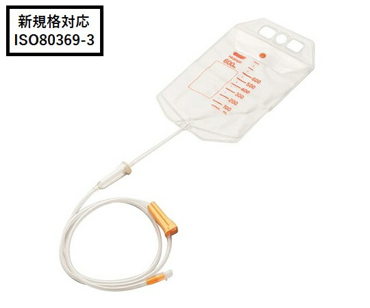 【期間限定!対象商品P2～20倍】 ネオフィード栄養セット　オレンジ（600mLバッグ付）　25040 1箱(10本入)