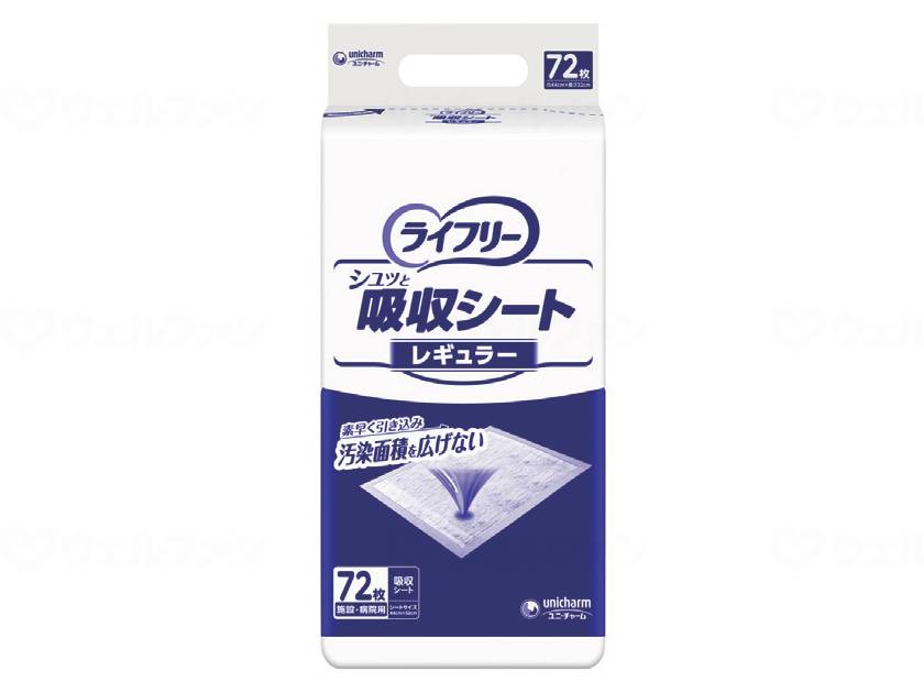 【SS押さえる 38万商いもの以上10%OFF】 ユニ・チャームGﾗｲﾌﾘｰ ｼｭｯと吸いいれるｼｰﾄﾚｷﾞｭﾗｰ 72枚入 ｹｰｽ