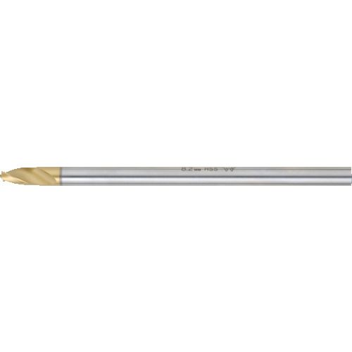 【期間限定!対象商品P2～20倍】 ＩＳ ＴｉＮコーティング スポットカッター（金色） ８．２ｍｍ Ｌ＝１５０ 1本 (TINSPOT8.2150L)
