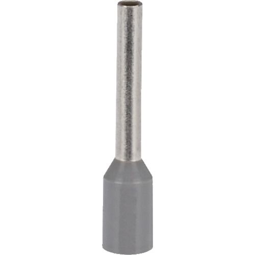 【期間限定!対象商品P2～20倍】 ＰＡＮＤＵＩＴ 絶縁付フェルール端子（ＳｉｎｇｌｅＷｉｒｅ ＤＩＮ規格） ＡＷＧ１８ グレー ５００本入 ＦＳＤ７６－１０－Ｄ 1箱 (FSD7610D)