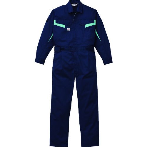 【期間限定!対象商品P2～20倍】 ＡＵＴＯ－ＢＩ　ファイテンつなぎ服１５１０－００１ネイビーブルー－４Ｌ　1着 (15100014L)