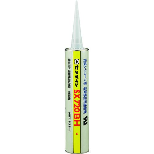 【期間限定!対象商品P2～20倍】 セメダイン　ＳＸ７２０ＢＨ　３３３ｍｌ　（黒色・高粘度）　ＡＸ－２１８　1本 (AX218)