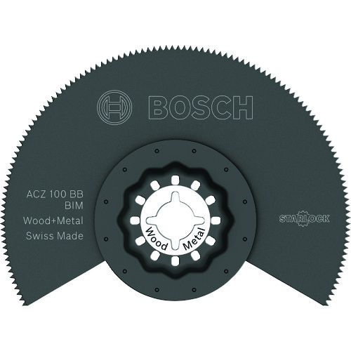【SS押さえる 38万商いもの以上10%OFF】 ボッシュ マルチツールブレード（カットソー） はやりっ子鍵を掛ける 白木＆金属元素用 ＡＣＺ１００ＢＢＮ 1Ｓ (ACZ100BBN10)