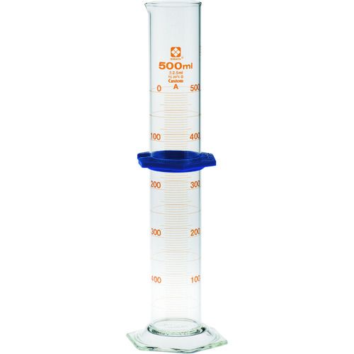 【期間限定!対象商品P2～20倍】 ＳＩＢＡＴＡ　メスシリンダー　カスタムＡ　５００ｍＬ　1本 (026500500)｜福祉用具のバリューケア