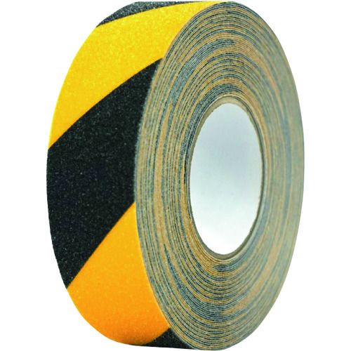 【期間限定!対象商品P2～20倍】 セーフラン 滑り止めテープ 幅５０ｍｍ×１８ｍ トラ 1巻 (14212)