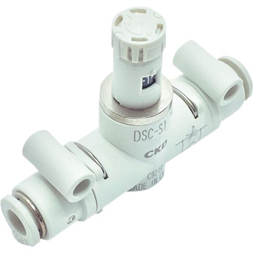 【期間限定!対象商品P2～20倍】 ＣＫＤ　ダイヤル付スピードコントローラ　インラインタイプ　1個 (DSCS108H66)