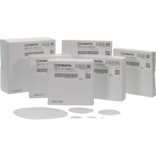 【SS制限事項 38万商いもの以上10%OFF】 ＳＩＢＡＴＡ ＰＴＦＥ整理保存用具水漉し ＴＦ９８Ｒ Φ３５ １００入 1箱 (080130098035)