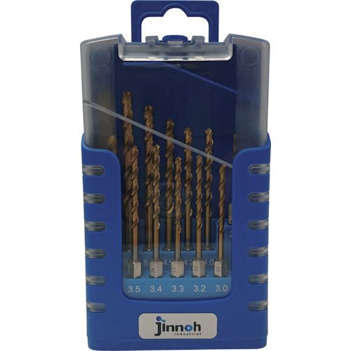 【期間限定!対象商品P2～20倍】 ｊｉｎｎｏｈ　ステンレスドリル１４本セット　ＴＣＨ１４Ｓ　1組 (TCH14S)